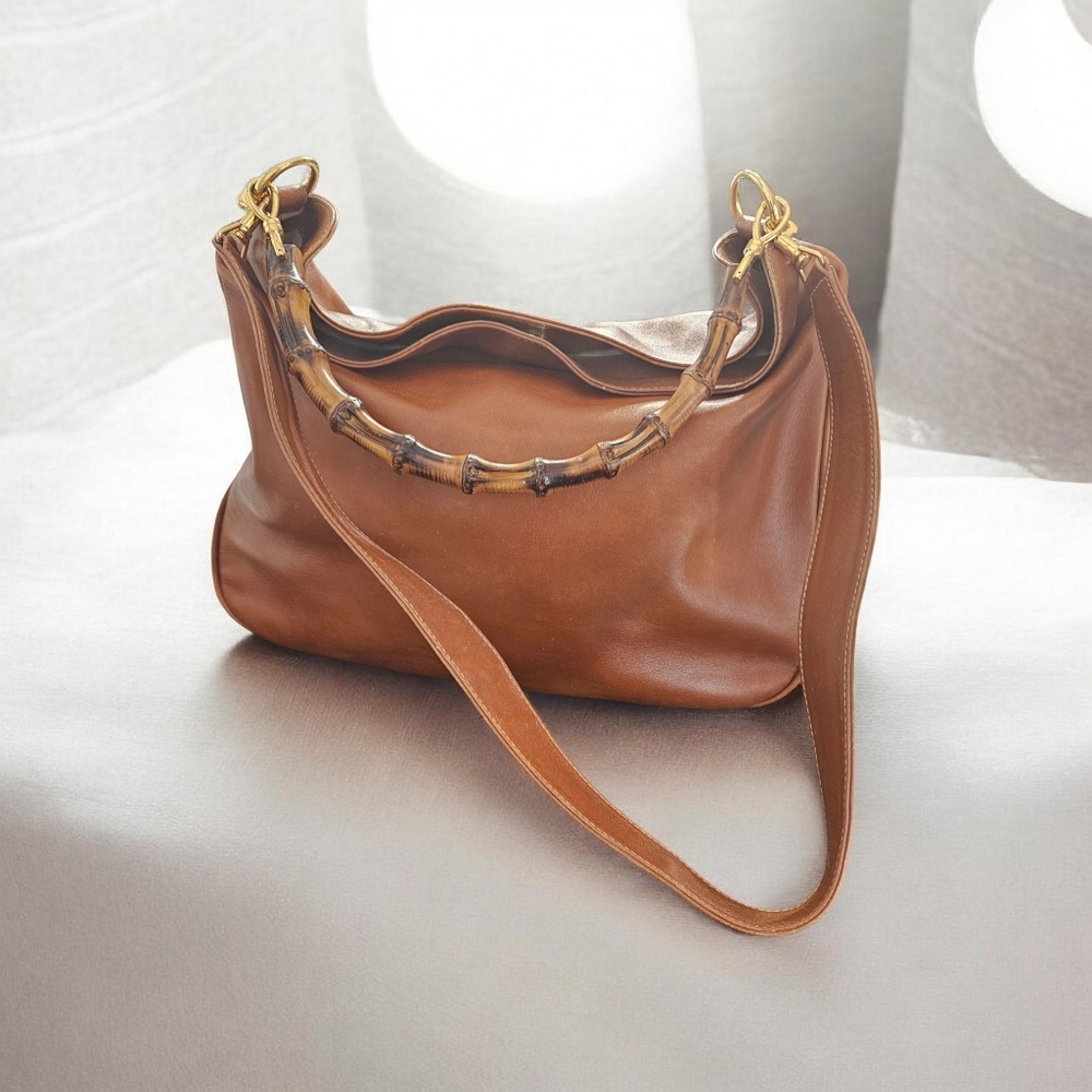Vintage Gucci Bamboo Shoulder Bag